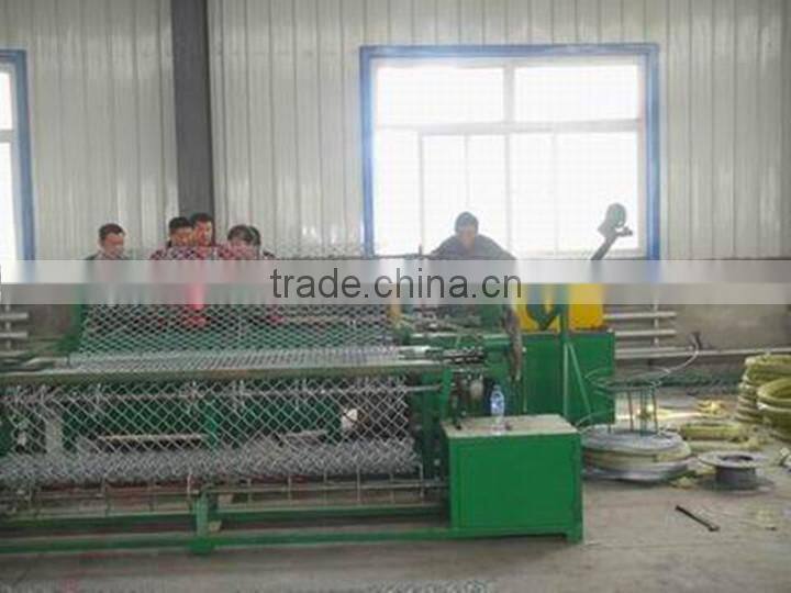 chain link fence machine