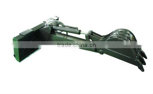 wheel loader attachment backhoe