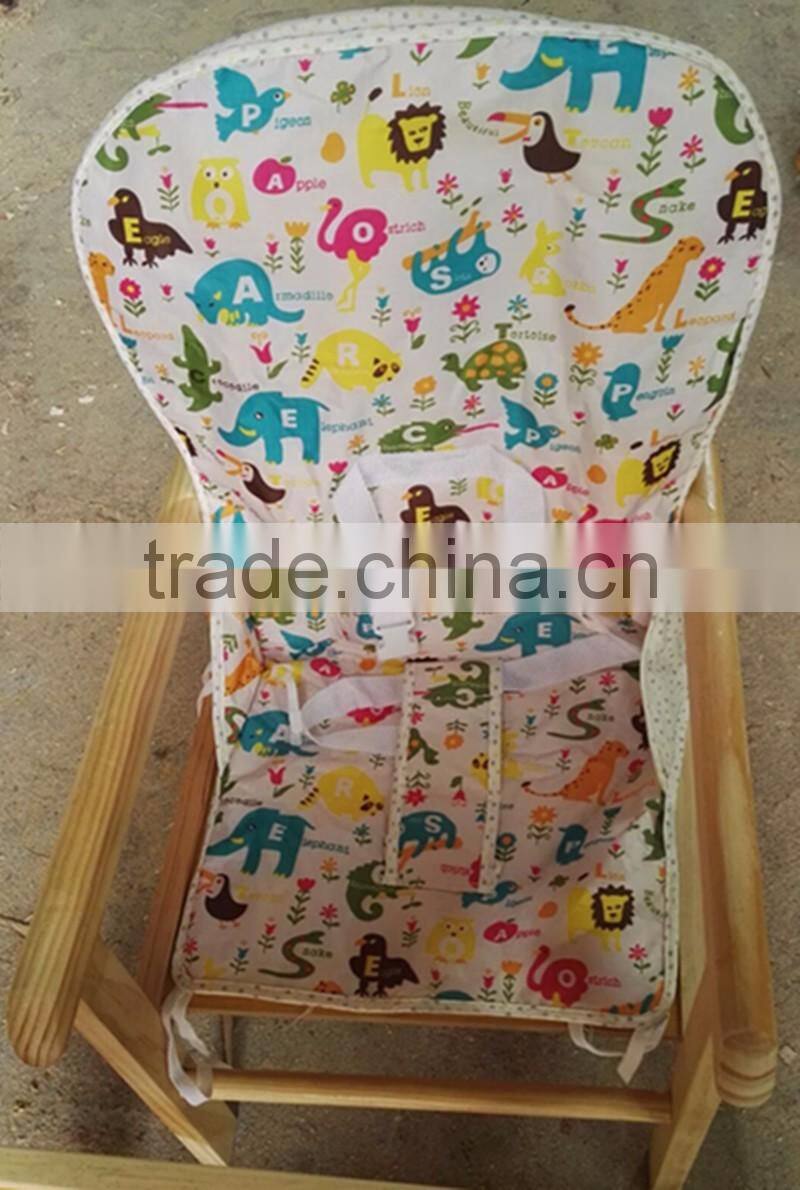 Manufacture wooden baby highchair multi-function baby eating chair