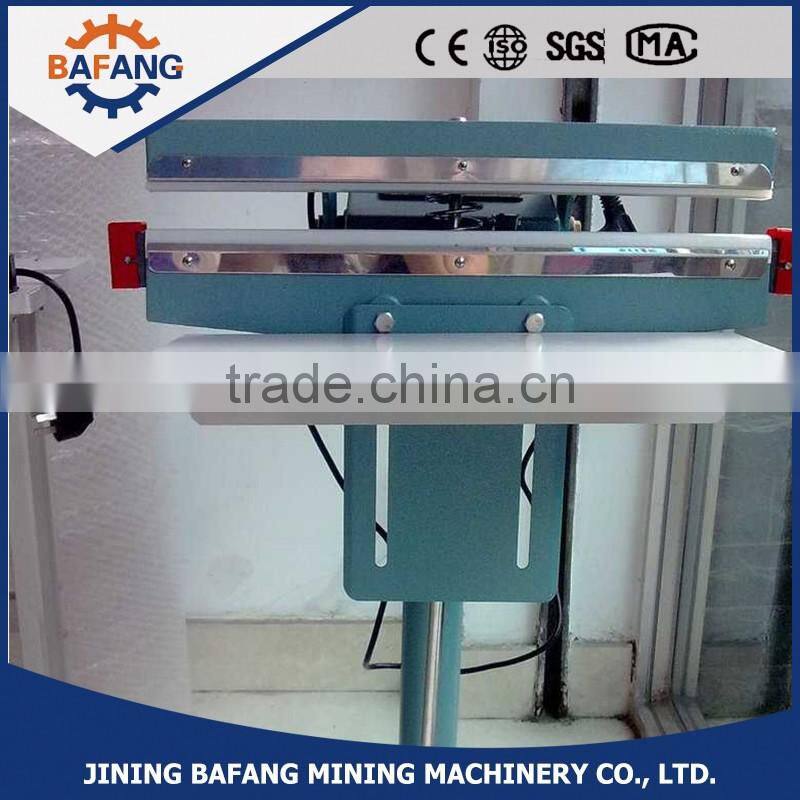 New design foot operate plastic nylon bag sealing and cutting machine