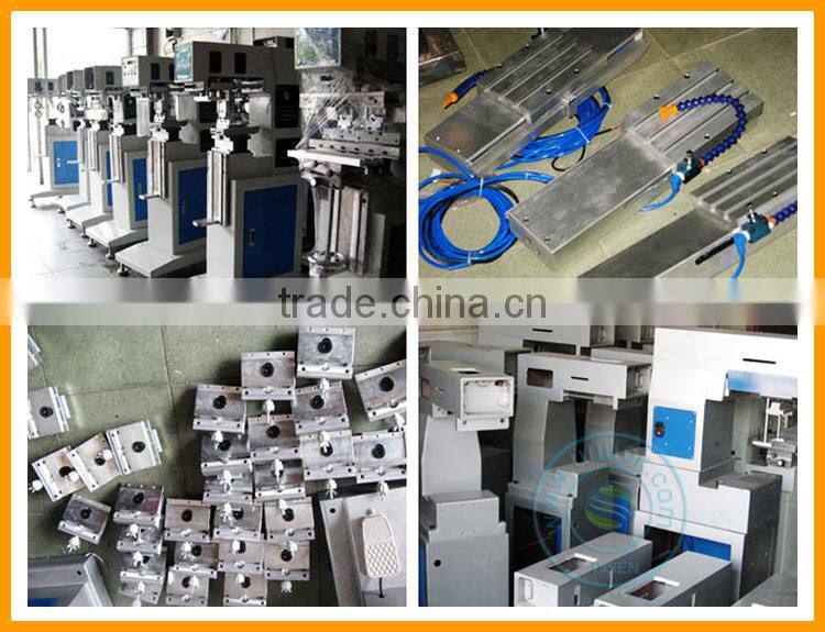 High speed single color pad printer