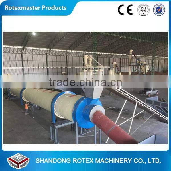 Wood chips /slag/clay/cassava rotary dryer for hot sale