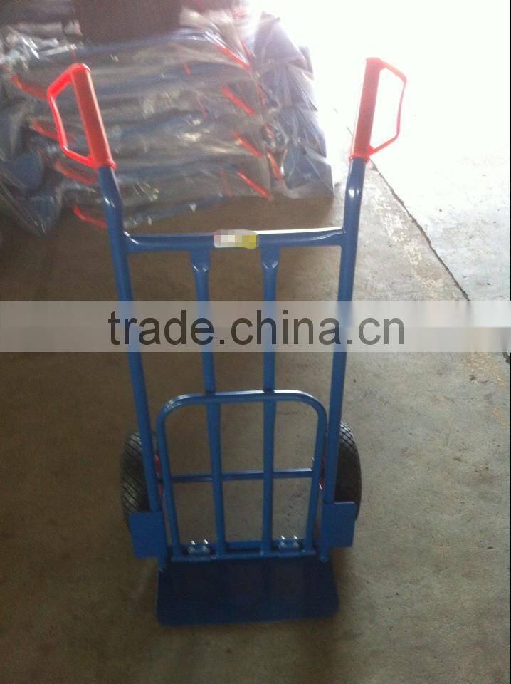 Steel heavy duty hand trolley