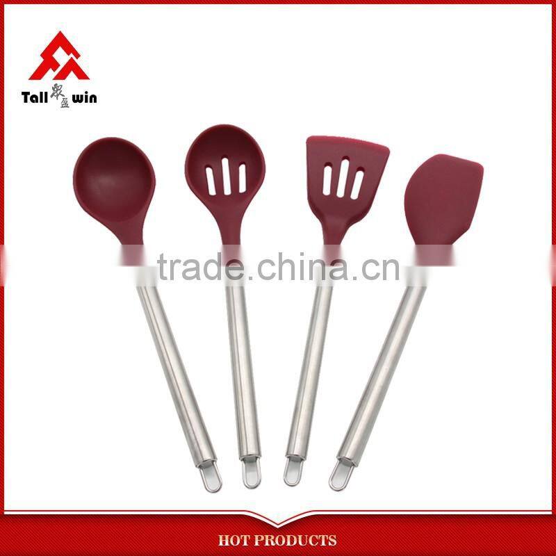 Factory customized funny cool style silicone solid spoon/turner