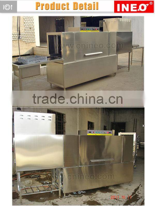 INEO Pass Through Restaurant Kitchen Dishwasher with Dryer HIGHT-C250+H9