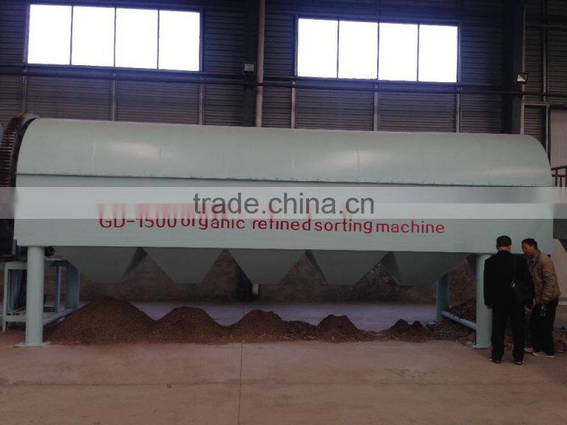 CE certificated municipal solid waste recycling machine municipal solid waste screw sorting system