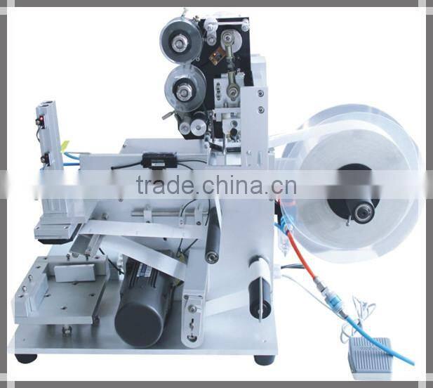 LT-60D Semi-Automatic Flat Labeling Machine for Flat Surface with Date Printer