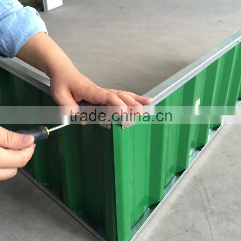 outdoor garden raised bed