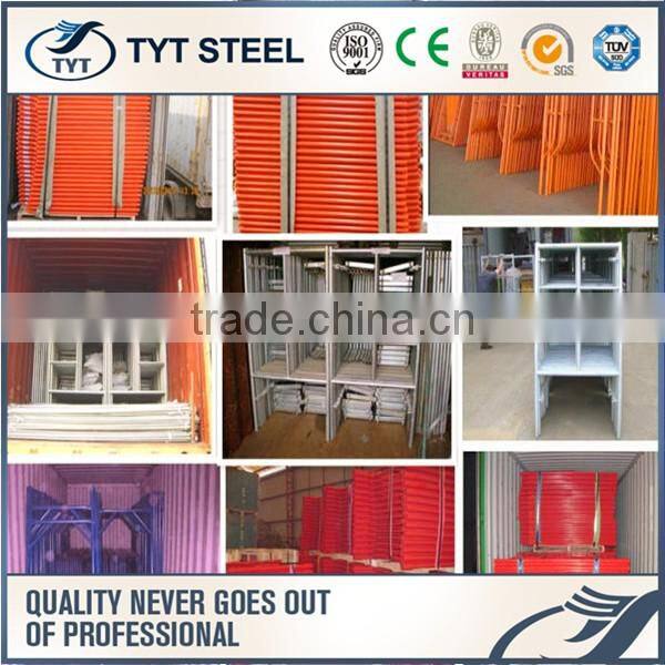 metal ladder frame for inside and outside suport