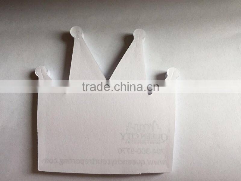 Custom design sticky notes Crown shape sticky Notes