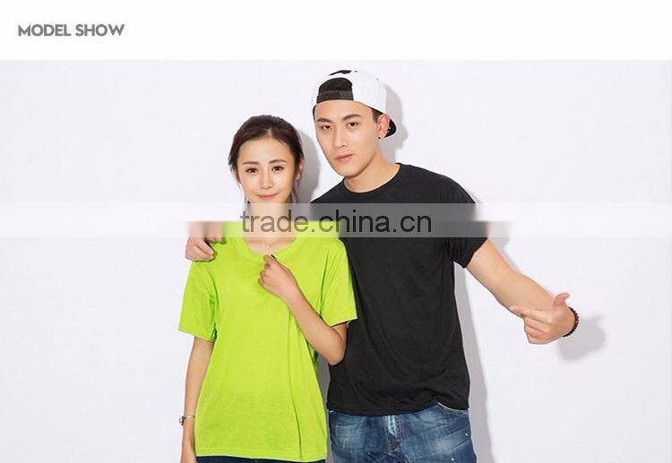 100 Cotton Fabric T-Shirts Cheap Screen Print T-Shirt Printing