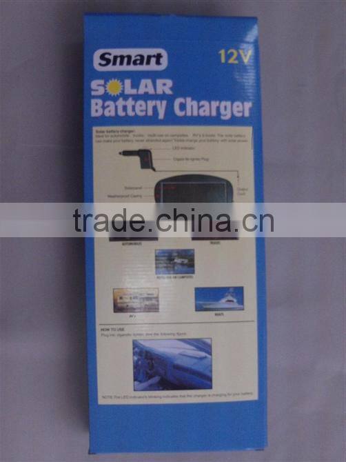 solar car battery charger universal portable solar battery charger 12v