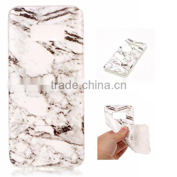New arrival wholesales IMD marble soft phone case for samsung s8 s8 edge marble back cover