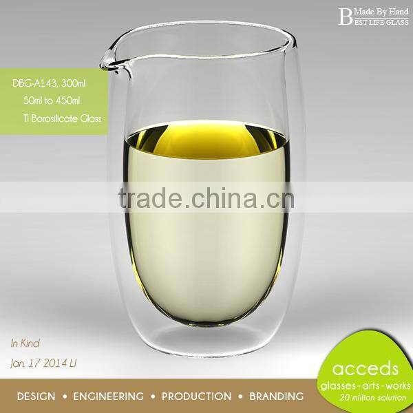 Eco-Friendly Hand Made Borosilicate Glass Jug