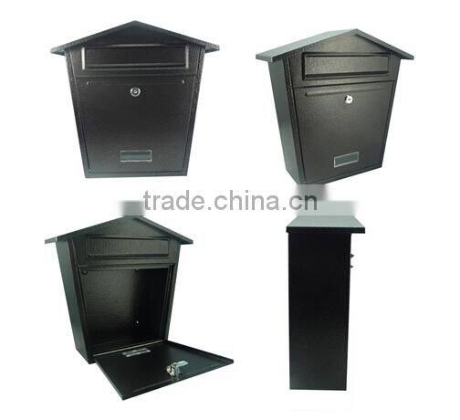 Galvanized steel letterbox in many colors