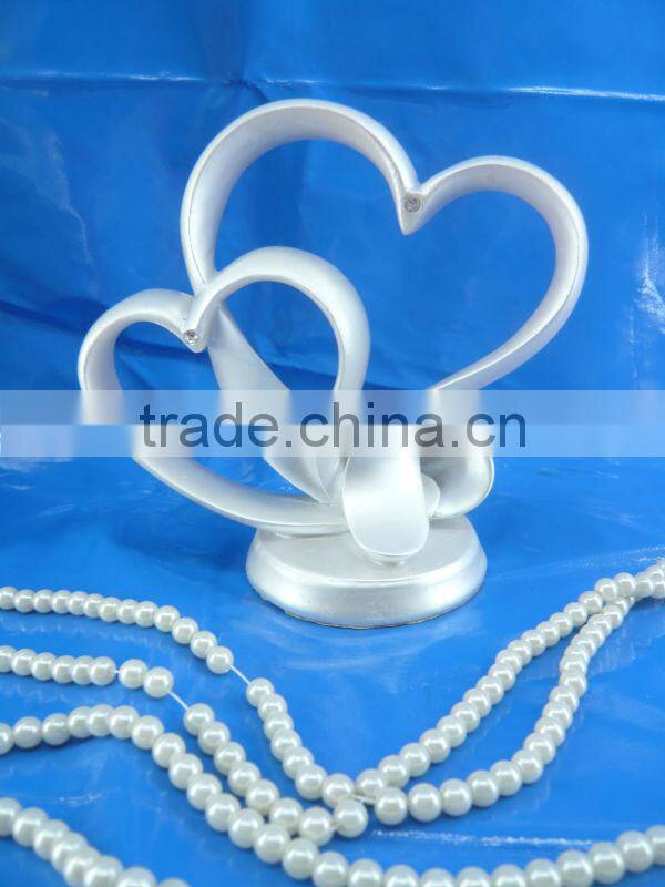 resin interlock heart party supply 2014 wedding favor