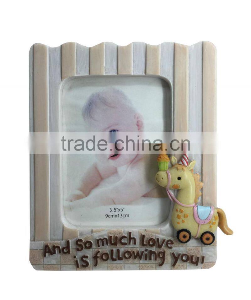 Family record beautiful resin picture photo frames factory direct