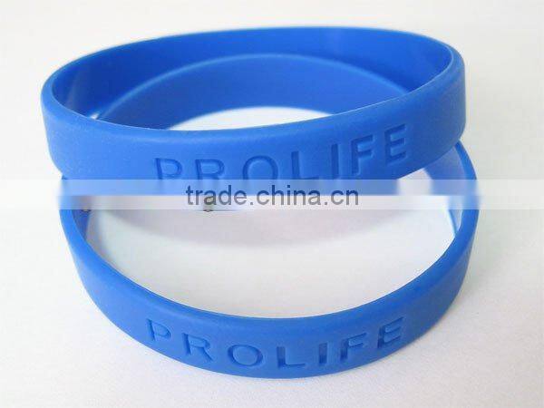 colored mixed debossed silicone promotion finger ring