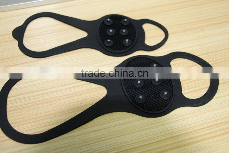 2014 hot durable flexible rubber anti-slip ice grip safe shoes