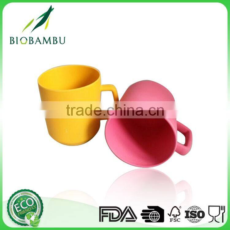High standard Health material Wholesale Bamboo Fiber Coffee Cup Mugs