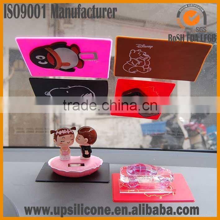 Silicone Rubber Proof Anti Skid car dashboard sticky pad ,Non Slip Washable Reusable Auto Car Dashboard Interior Decoration