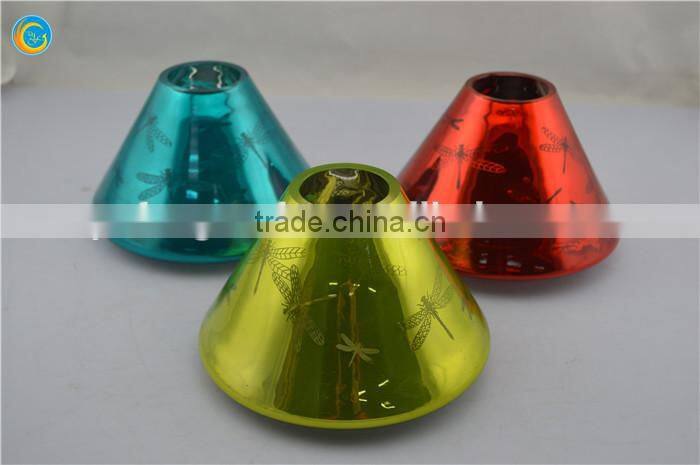 rose quartz candle holder lampshade glass