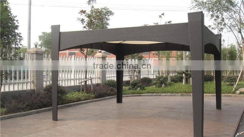New Design Outdoor Garden Rattan Pavilion Gazebo