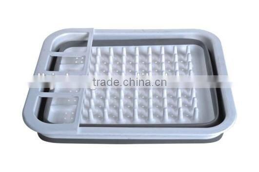 QualityTOP 1 Rectangle kitchenware plastic foldable collapsible Draining Basket