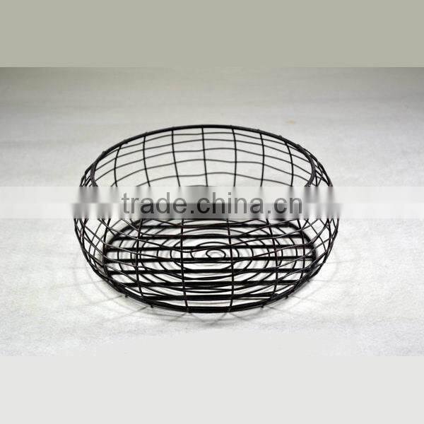 Metal fruit basket stand