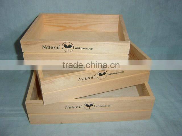small wooden crates wholesale