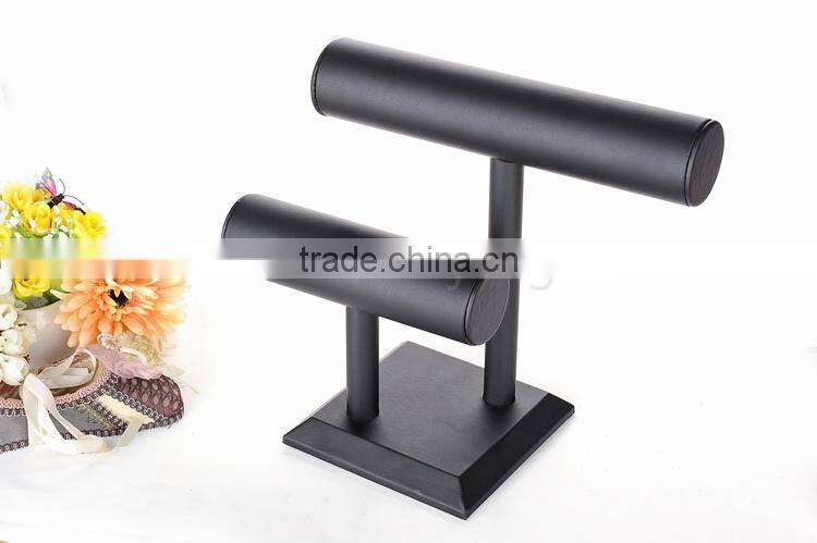 2015 new style two layer bangle jewelry showcase display stand
