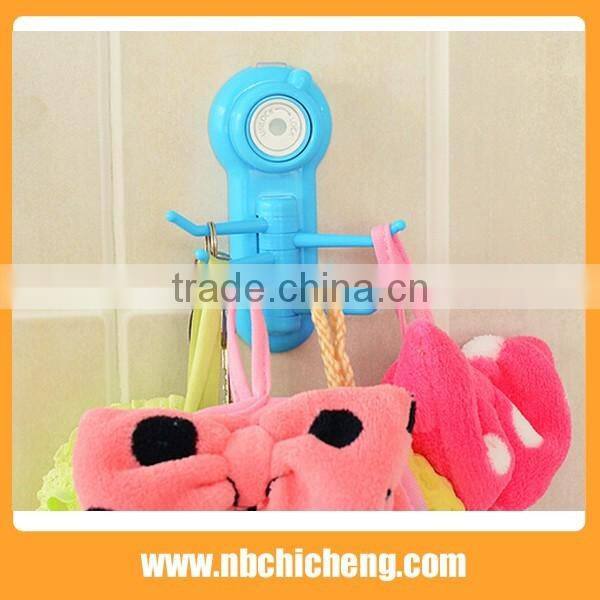 Wall Mounted Powerful Suction Cup Hook Hanger plastic bath wall hook