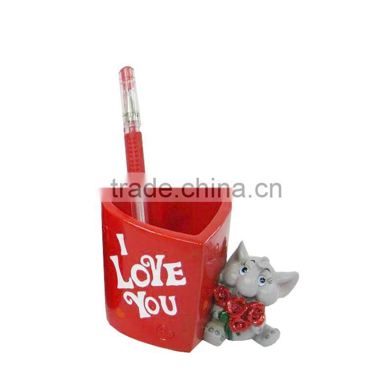 cartoon bee pen holder for desk decor