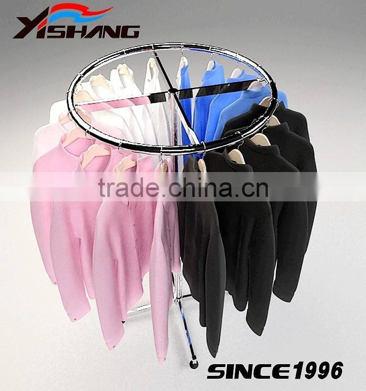 Good ideas metal hanging clothing display racks