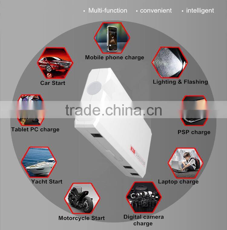 6600mAh (30WH) mini car jump starter, multi-function jump starter