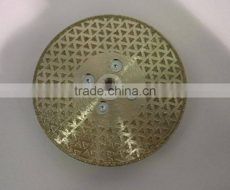 Electroplated Diamond saw blades for alabaster /Electroplated Diamond cutting disc