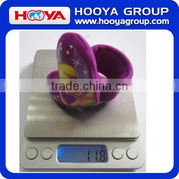 plush slap bracelets heart shape Bangles