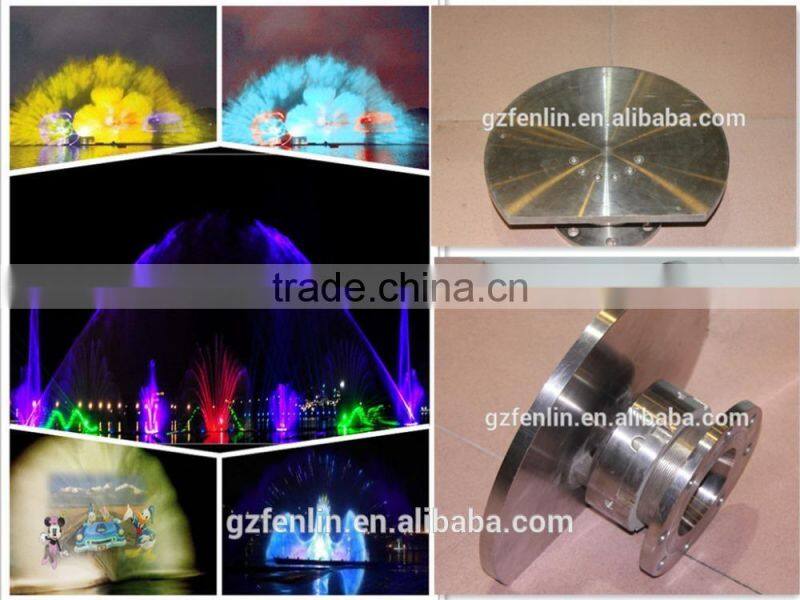 Big fountain movie water screen for projector