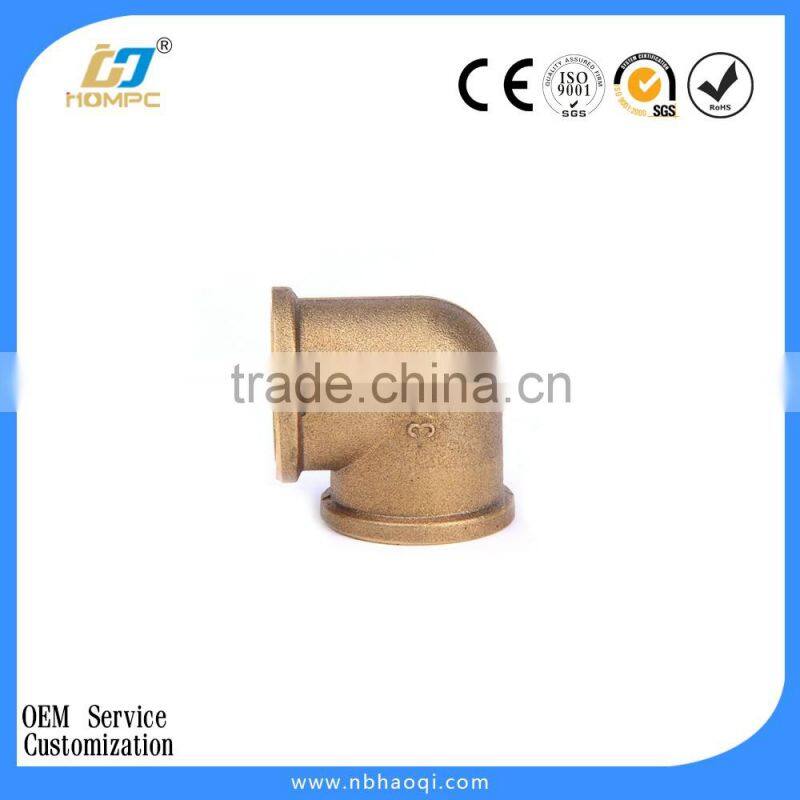 brass elbow 3/4 female thread