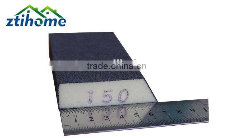 125*100*12mm Polyester film Sanding sponge for polishing Furniture