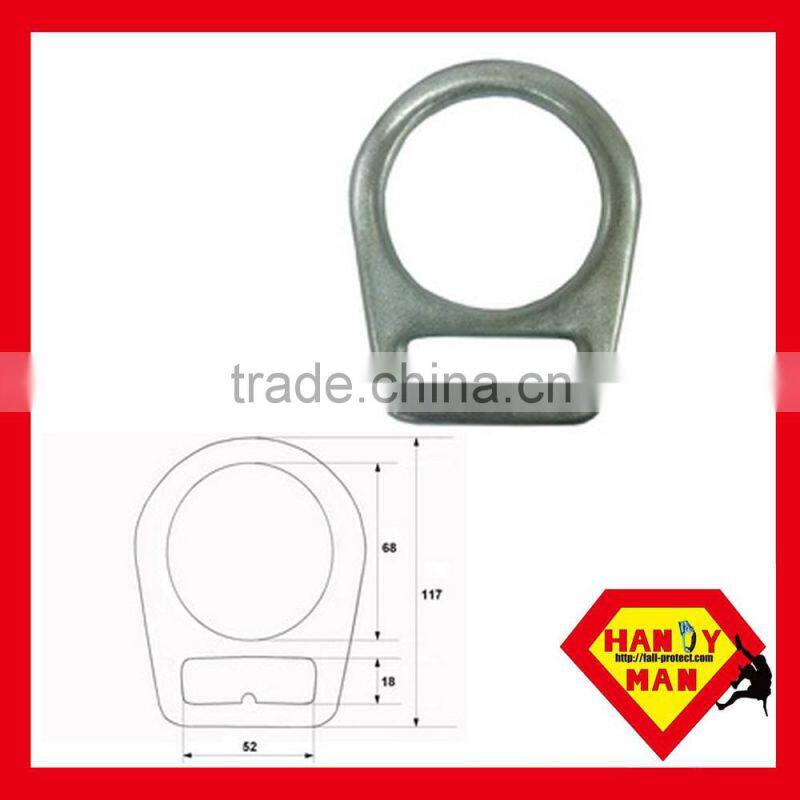AD243 D ring Forged Aluminum Alloy Protective Equipment Safety D-ring
