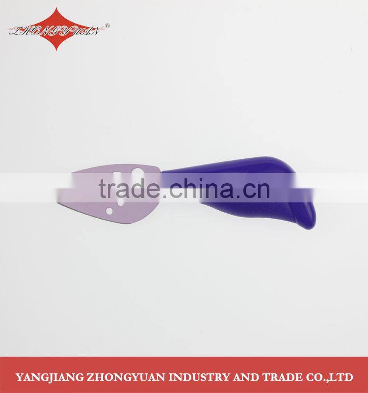 Novelty colorful non-stick decorative cheese knife set