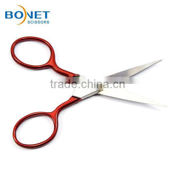 S16003R Stainless steel tailor scissors with handle painting mini sewing kit scissors