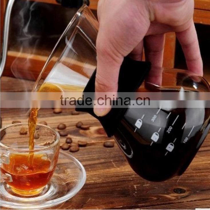 popular glass drip coffe maker with stainless steel filter Amazon Hot Borosilicate Glass Cold Brew ice coffee maker