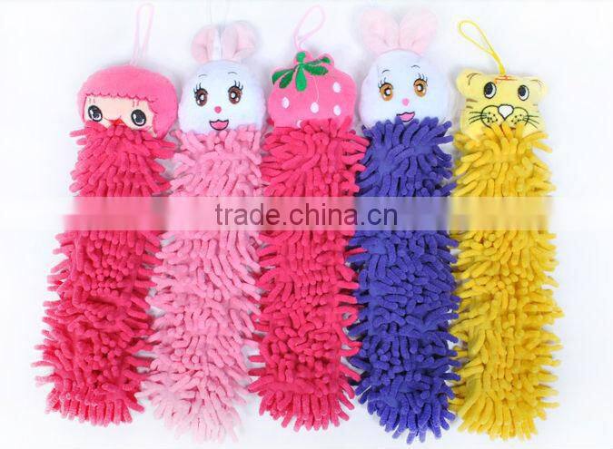 animal and fruit shape hand towel