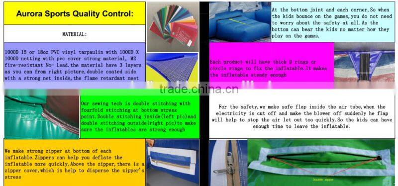 2016 New Popular inflatable Pirate Ship slide, Playland Equipment Inflatable Slide for Sale