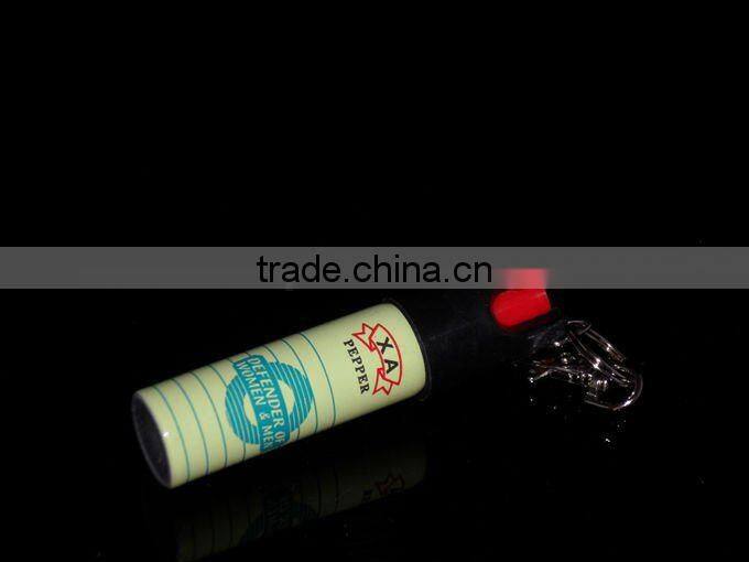 China Top ten hot peppers wholesale ,self defense pepper spray with keychain
