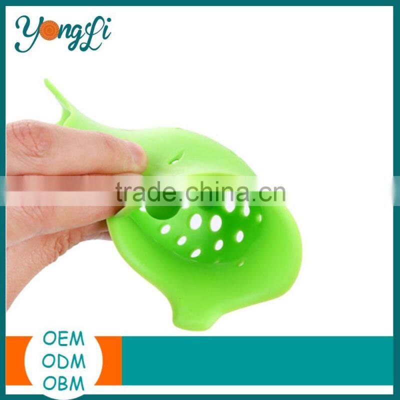 Hot New Products Kitchen Rubber Flower Shape Sink Drain