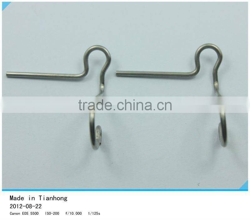 Wire forming spring made of carbon steel