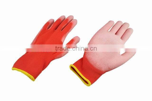 Colored pu glove